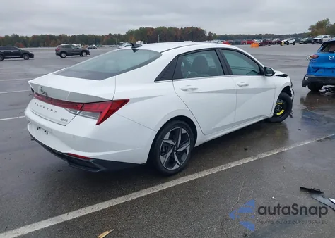 2023 Hyundai Elantra Hybrid Limited из США, поврежденный, VIN KMHLN4AJ8PU089148